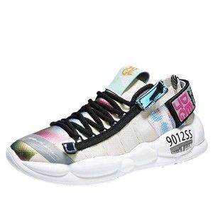 Sneakers Slip on Casual Shoes Breathable Shiny Athletic Running Walking 6.5 7